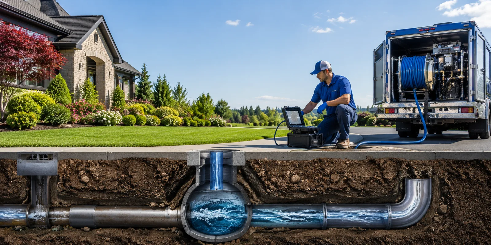 Drainage restoration information for Abbeville, LA